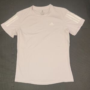 Adidas Women's Soft Pink Short Sleeve Tee